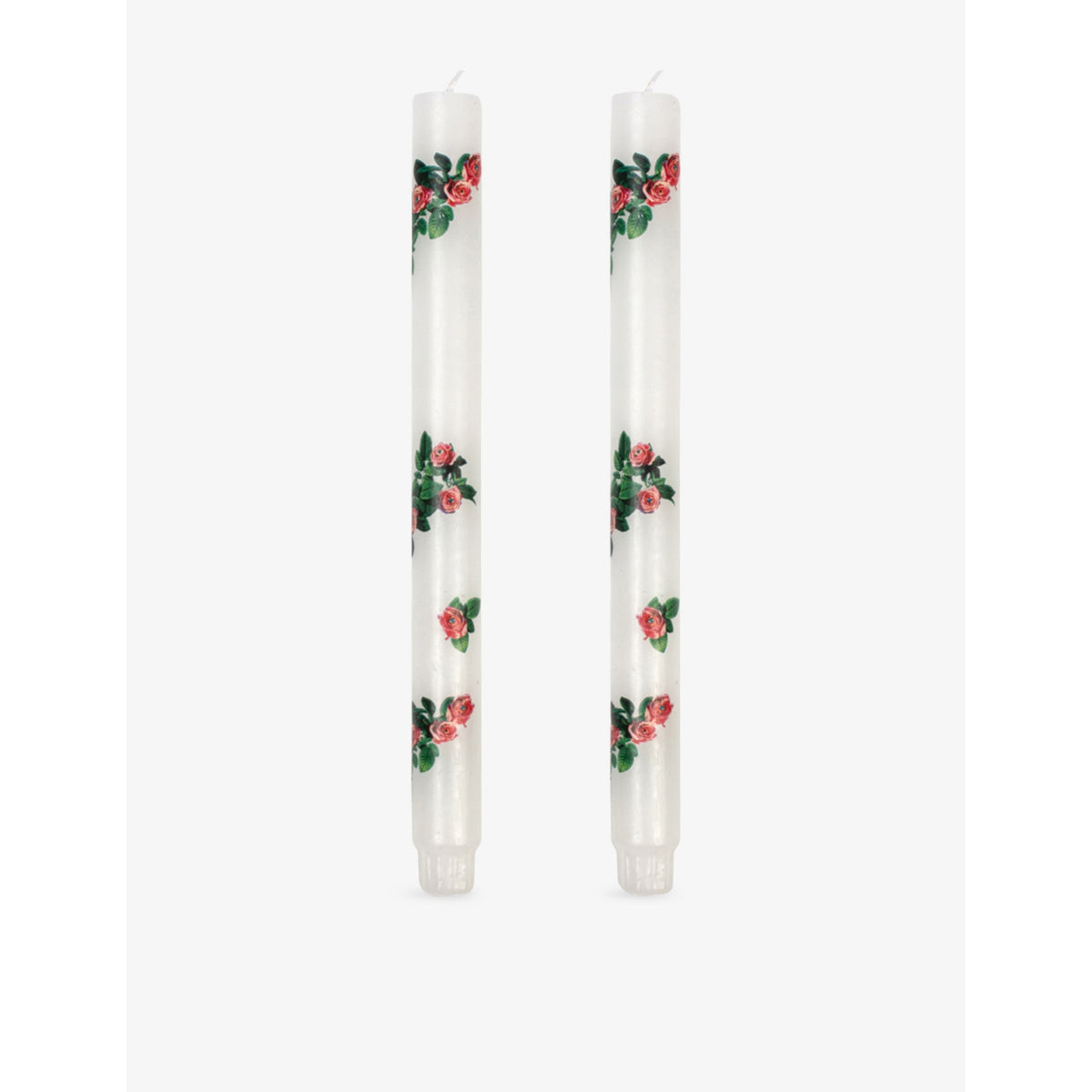 Seletti roses stem candle set of two 27cm, UK version
