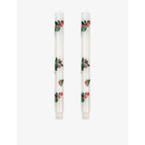 Seletti roses stem candle set of two 27cm, UK version