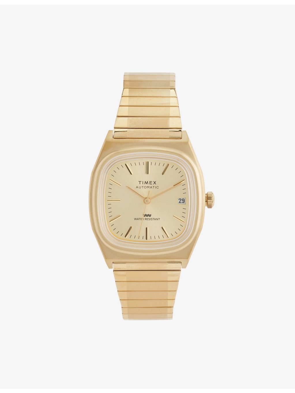 Timex Automatic 1983 reissue gold-tone watch 34mm, imported from the UK