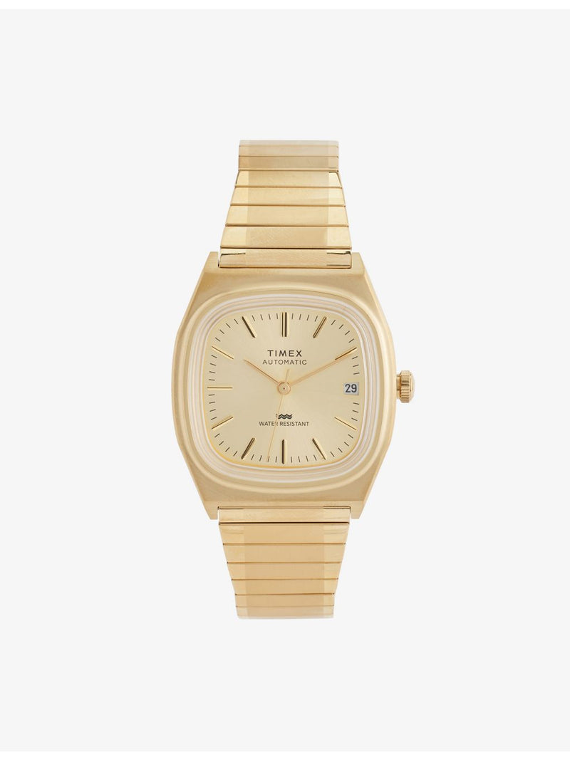 Timex Automatic 1983 reissue gold-tone watch 34mm, imported from the UK