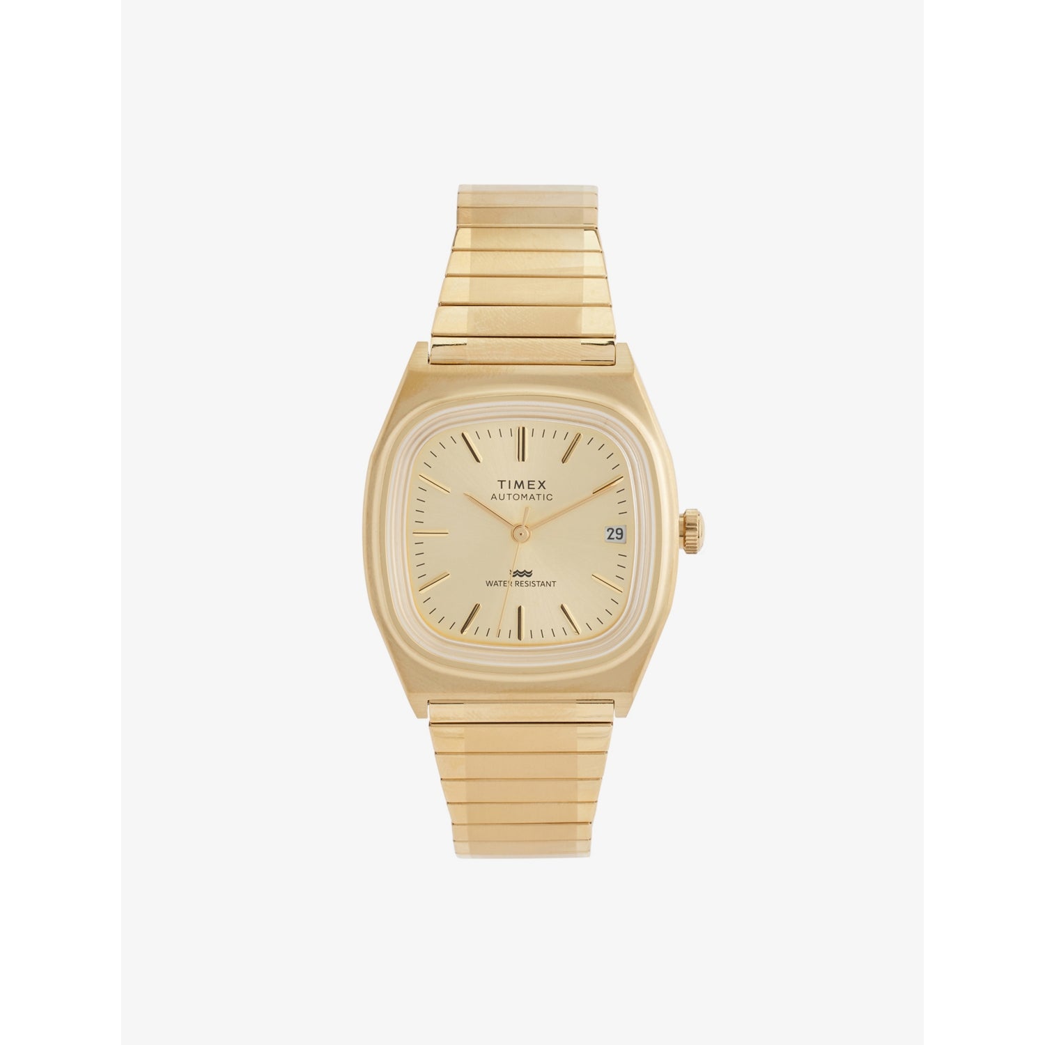 Timex Automatic 1983 reissue gold-tone watch 34mm, imported from the UK