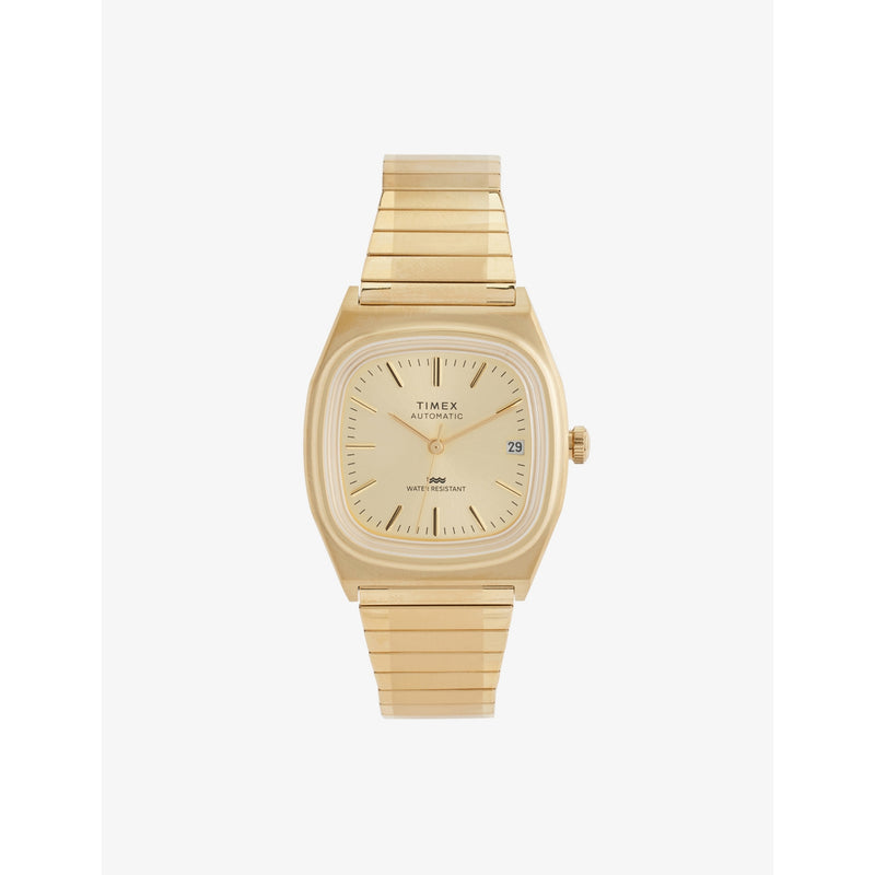Timex Automatic 1983 reissue gold-tone watch 34mm, imported from the UK