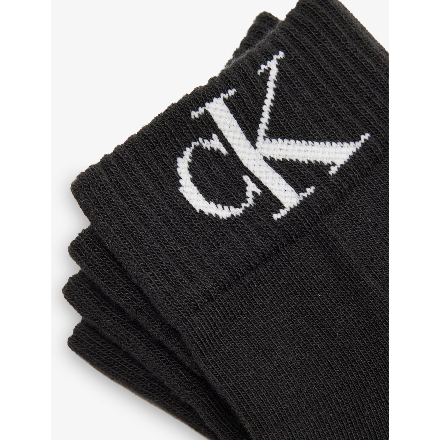 Calvin Klein stretch-cotton quarter socks pack of two, imported from the UK