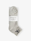 Calvin Klein Monogram Stretch-Cotton Quarter Socks Pack of Two