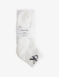 Calvin Klein stretch-cotton quarter socks pack of two, imported from the UK