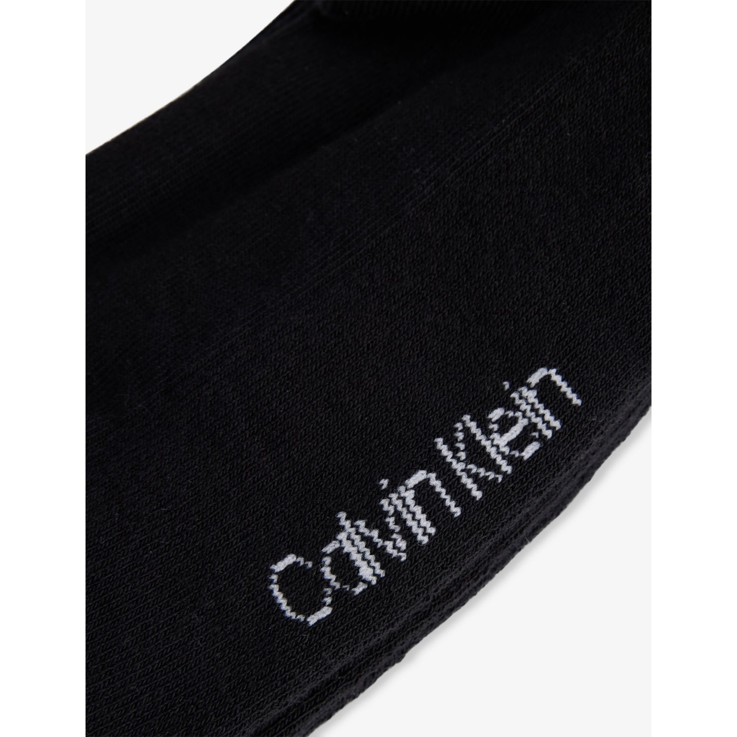 Calvin Klein monogram stretch-cotton trainer socks pack of two (British brand)