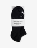 Calvin Klein monogram stretch-cotton trainer socks pack of two (British brand)