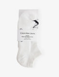 Calvin Klein monogram stretch-cotton trainer socks pack of two (British brand)