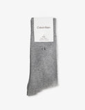 Calvin Klein Logo Stretch-Cotton Crew Socks Pack of Three