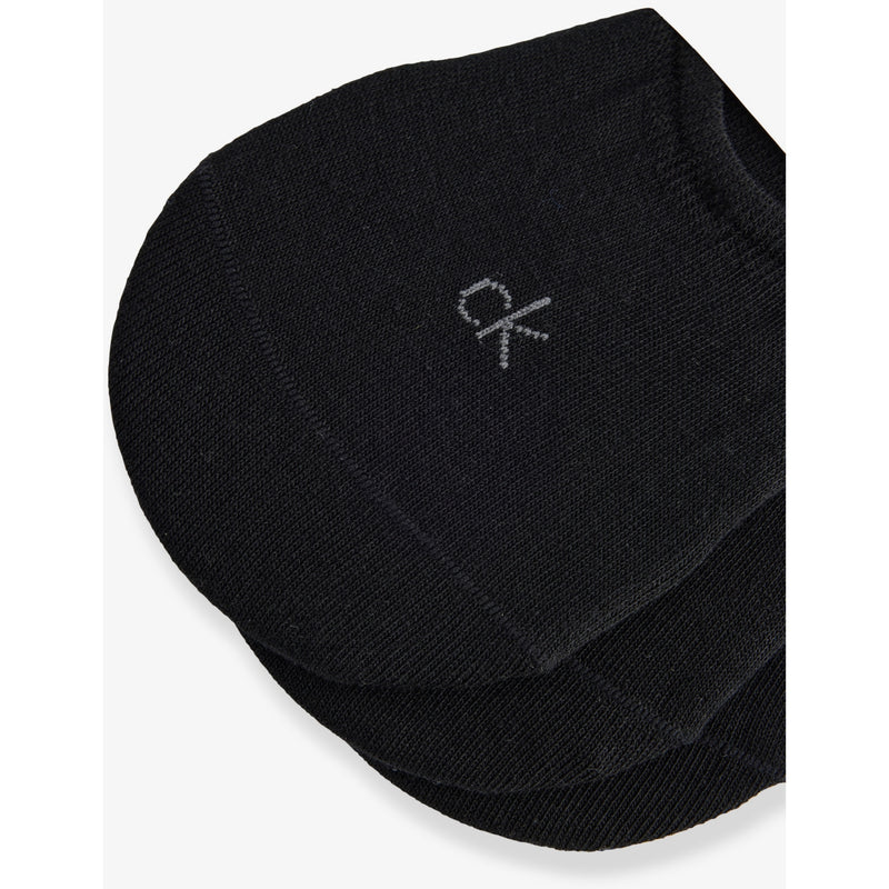 Calvin Klein socks no-show stretch-cotton pack of three, UK version
