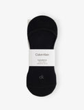 Calvin Klein socks no-show stretch-cotton pack of three, UK version