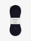 Calvin Klein socks no-show stretch-cotton pack of three, UK version