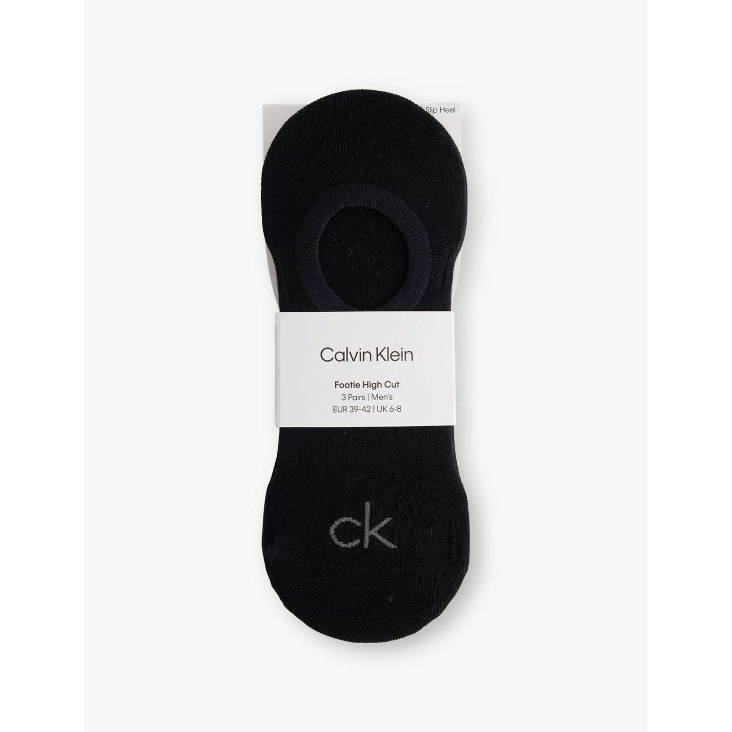 High-Cut Stretch-Cotton No-Show Socks - BLACK - 5.5-8