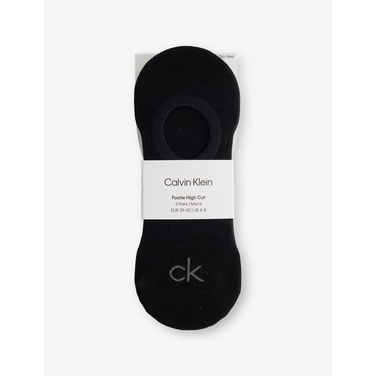 High-Cut Stretch-Cotton No-Show Socks - BLACK - 5.5-8