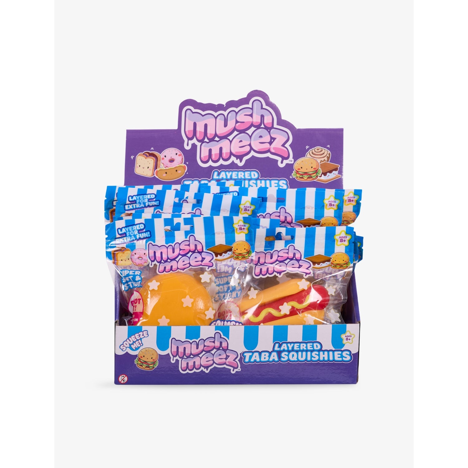 Mushmeez Core Taba squishy toy assortment - British product