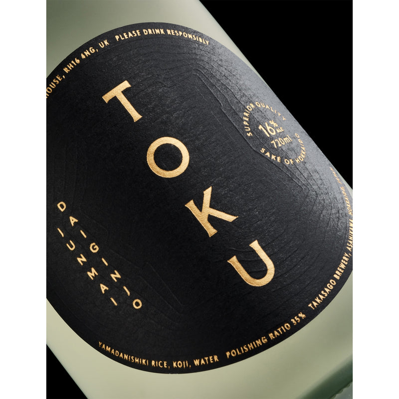 Toku Junmai Daiginjo sake 720ml, imported from the UK