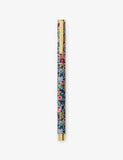 Rifle Paper stainless steel rollerball pen with rose print, UK version
