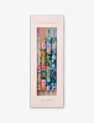 Rifle Paper gel pens Garden Party pack of four, UK version