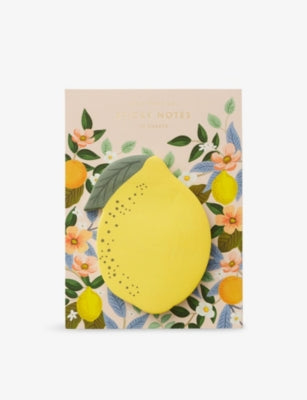 Rifle Paper lemon sticky notes pack of 50 (British brand)
