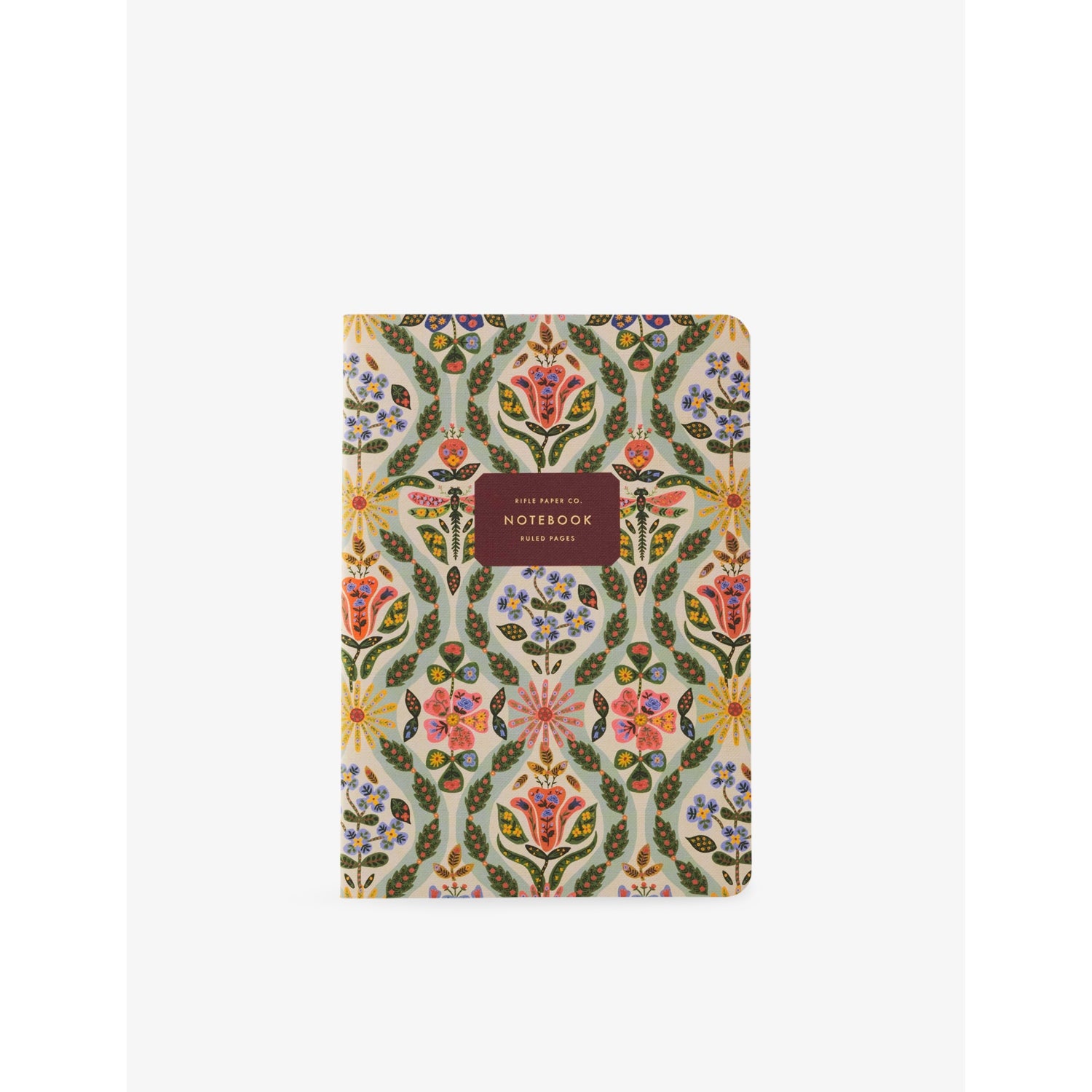 Rifle Paper Co. stitched notebooks set of three, UK version