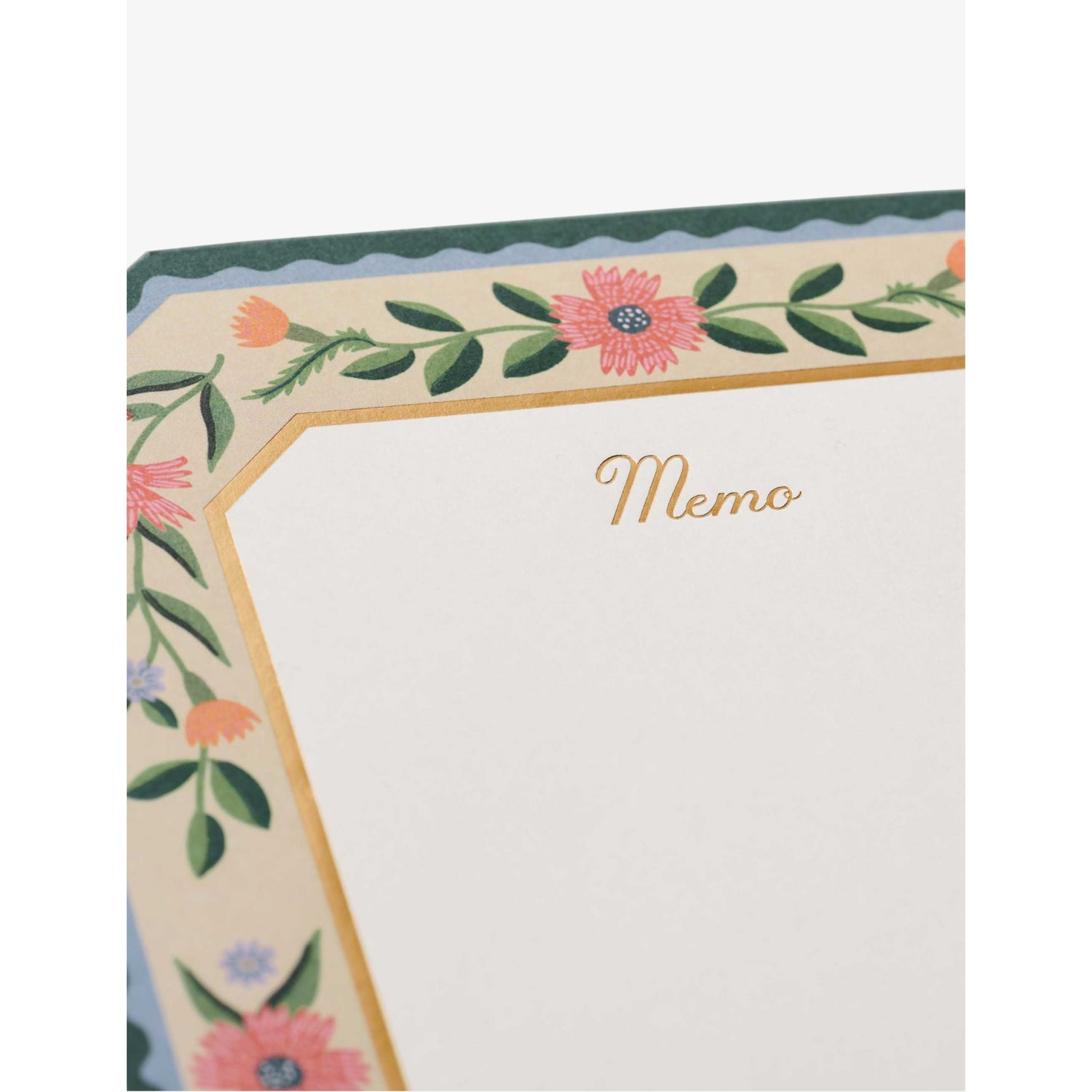 Rifle Paper Co Aster memo notepad 65 sheets, UK version