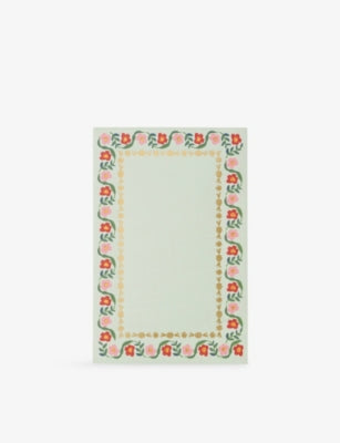 Rifle Paper Delphine tear-off notepad 75 sheets, UK version