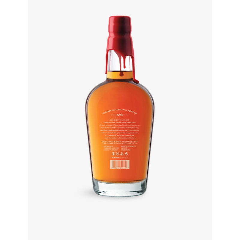 Maker's Mark London Edition bourbon whisky 700ml, UK version