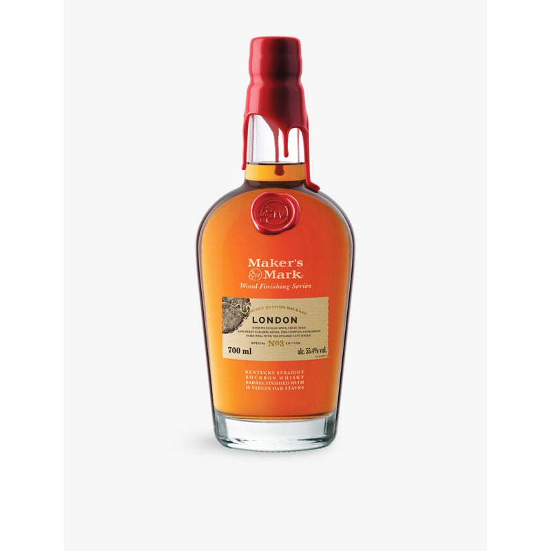 Maker's Mark London Edition bourbon whisky 700ml, UK version