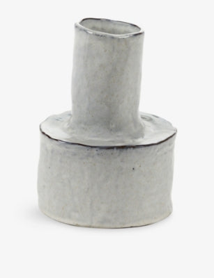 Serax stoneware vase Helena ripple effect 20cm - British product