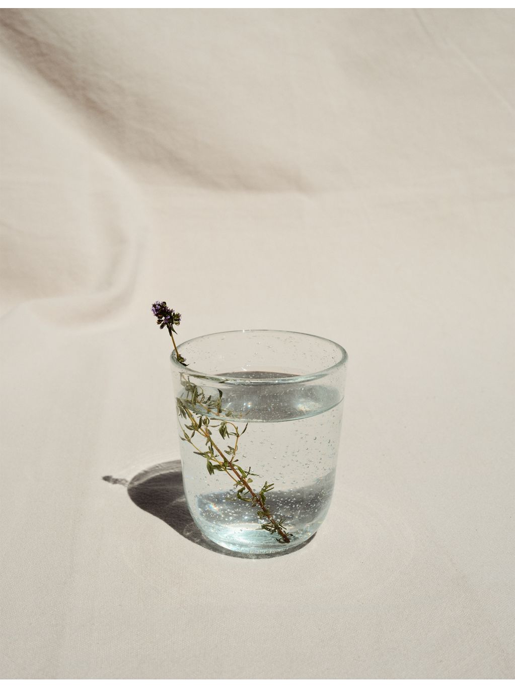 Serax Pure Glass clear glass tumbler 9cm (British brand)