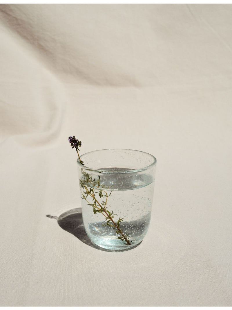 Serax Pure Glass clear glass tumbler 9cm (British brand)