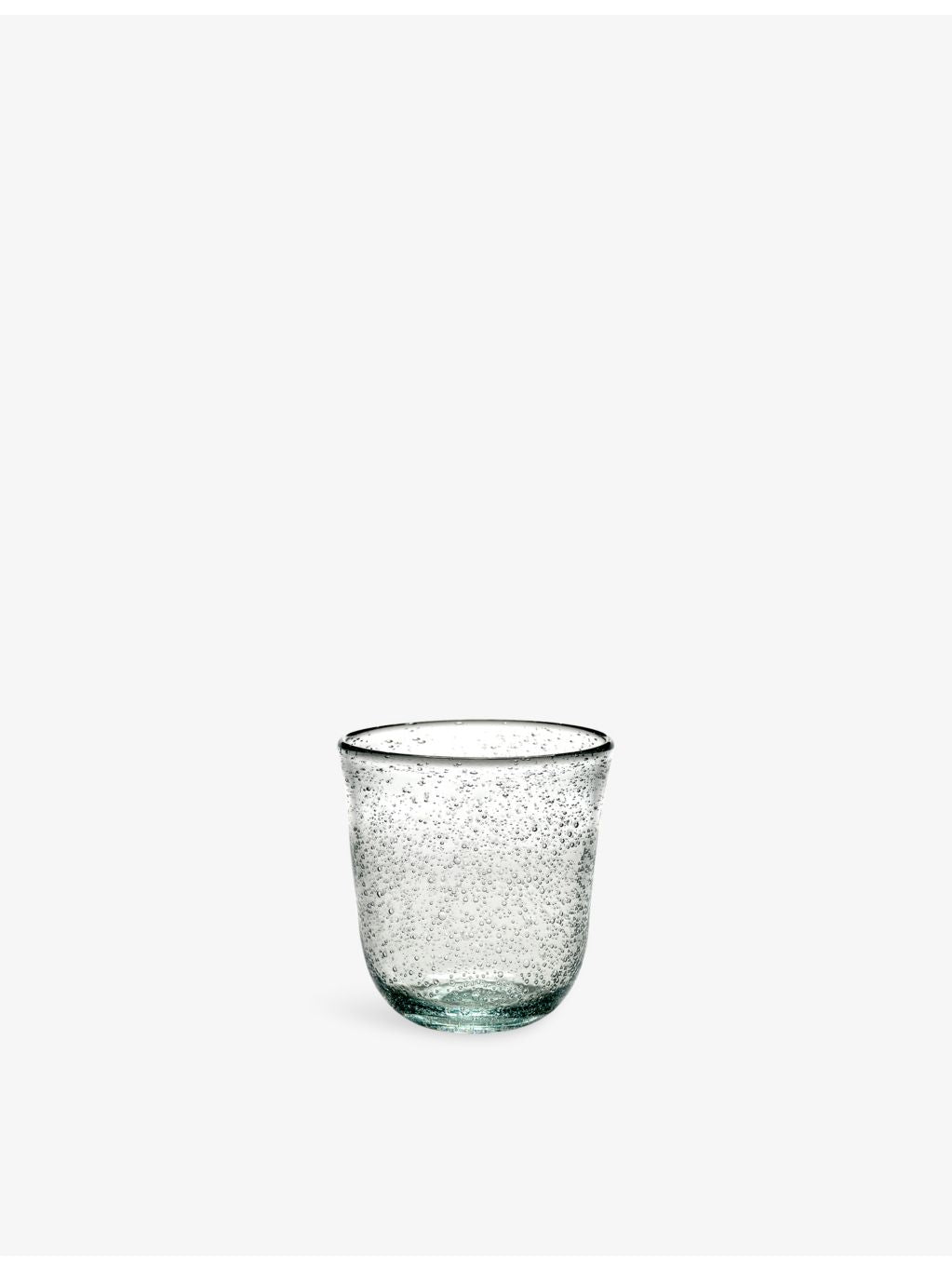 Serax Pure Glass clear glass tumbler 9cm (British brand)