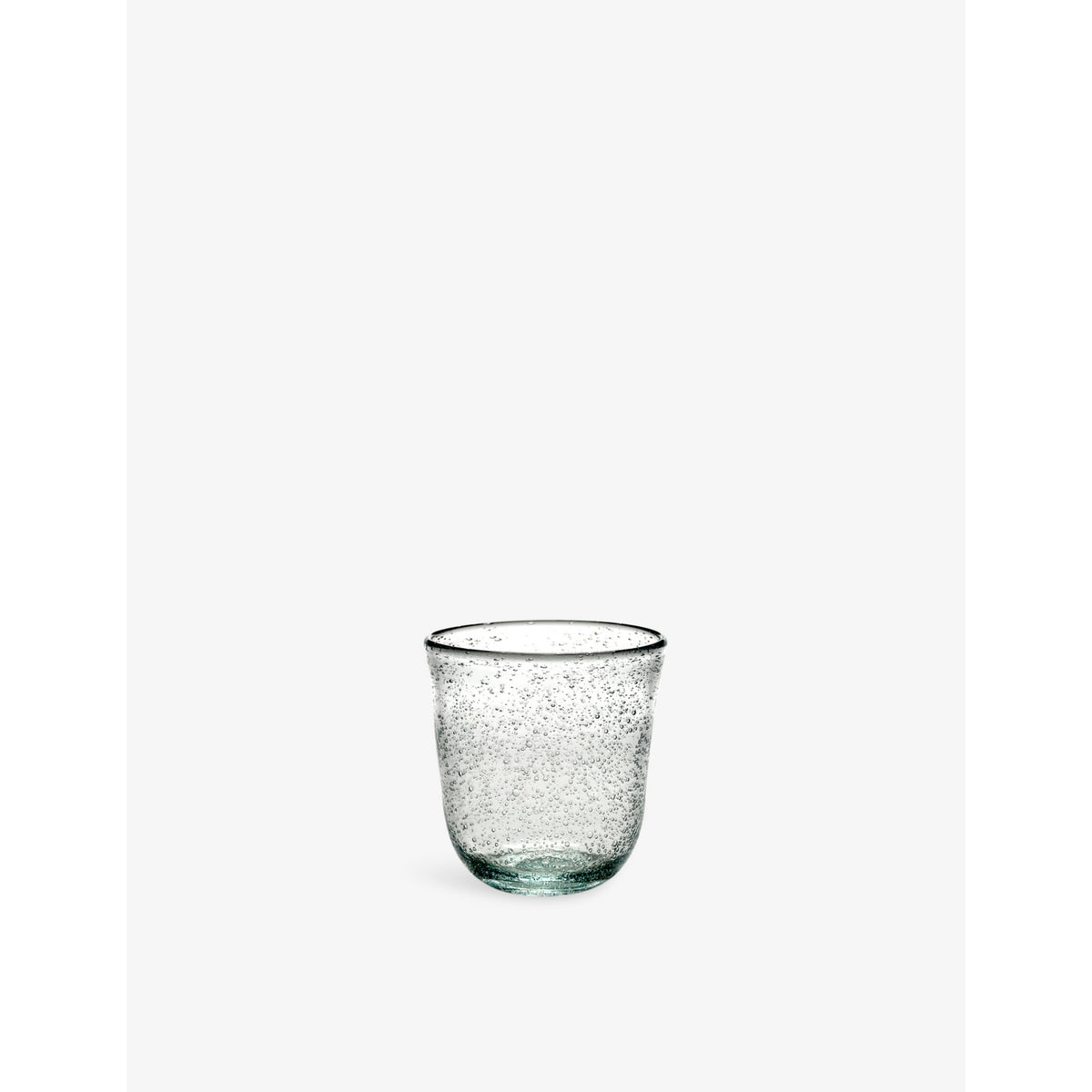 Serax Pure Glass clear glass tumbler 9cm (British brand)
