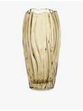 Serax glass vase ripple design tinted 25cm, imported from the UK