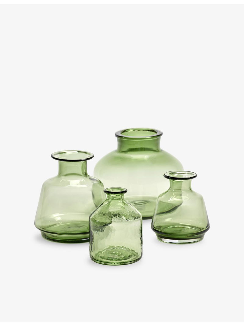 Serax rounded tinted glass vase 25cm, imported from the UK
