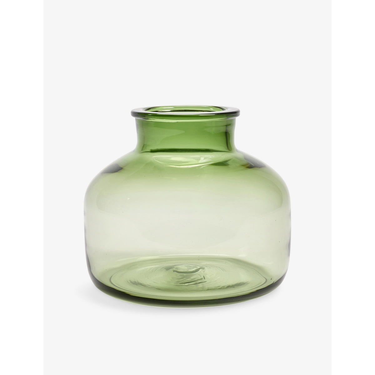 Serax rounded tinted glass vase 25cm, imported from the UK