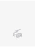Boucheron Fleche 18ct white gold diamond ring 0.67ct - British product