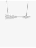Boucheron Fleche 0.65ct diamond pendant necklace, 18ct white gold - British product