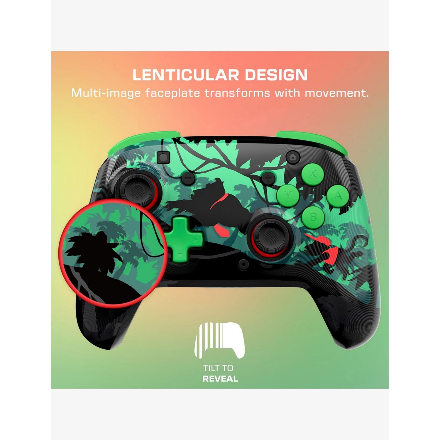 Turtle Beach Rematch wireless controller Donkey Kong Reveal (British brand)