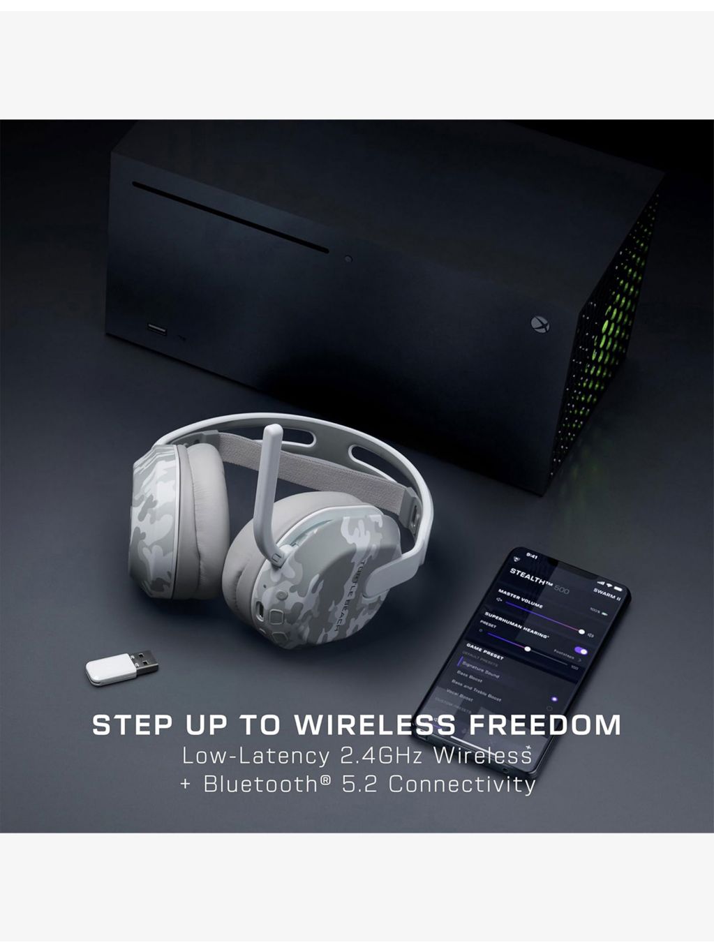 Turtle Beach wireless gaming headset Stealth 500 - British product