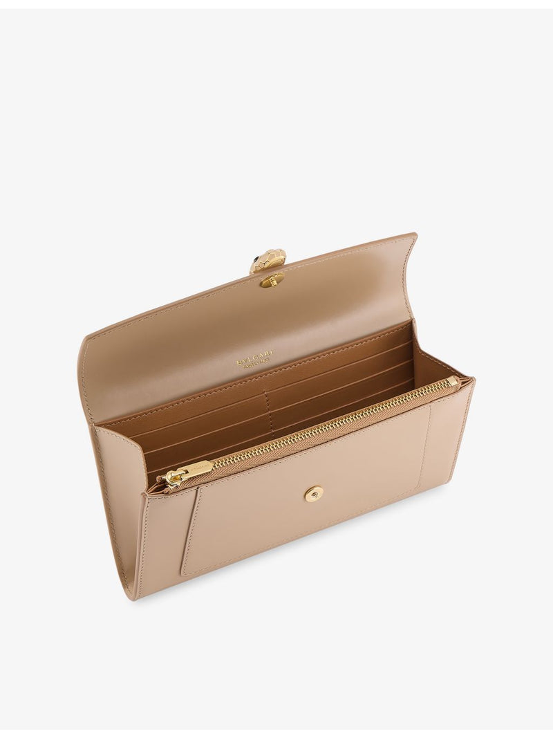 Bvlgari Serpenti long leather wallet - British product