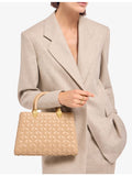Bulgari Serpentine Day Duo leather top handle bag 28cm (British brand)
