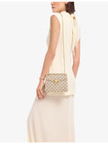 Bvlgari Serpenti Forever small Calla crystal and suede shoulder bag (British brand)