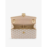 Bvlgari Serpenti Forever small Calla crystal and suede shoulder bag (British brand)