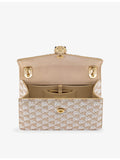 Bvlgari Serpenti Forever small Calla crystal and suede shoulder bag (British brand)