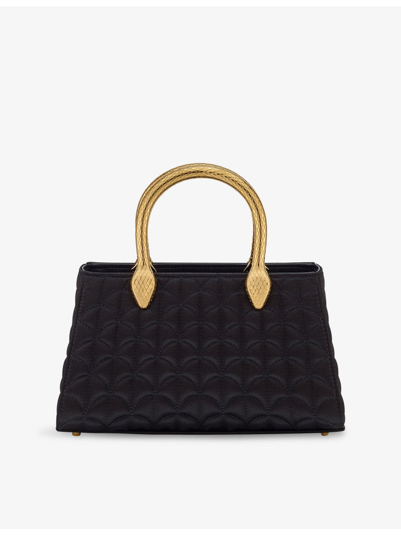 Bvlgari Serpentine Duette satin top-handle bag, UK version