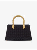 Bvlgari Serpentine Duette satin top-handle bag, UK version