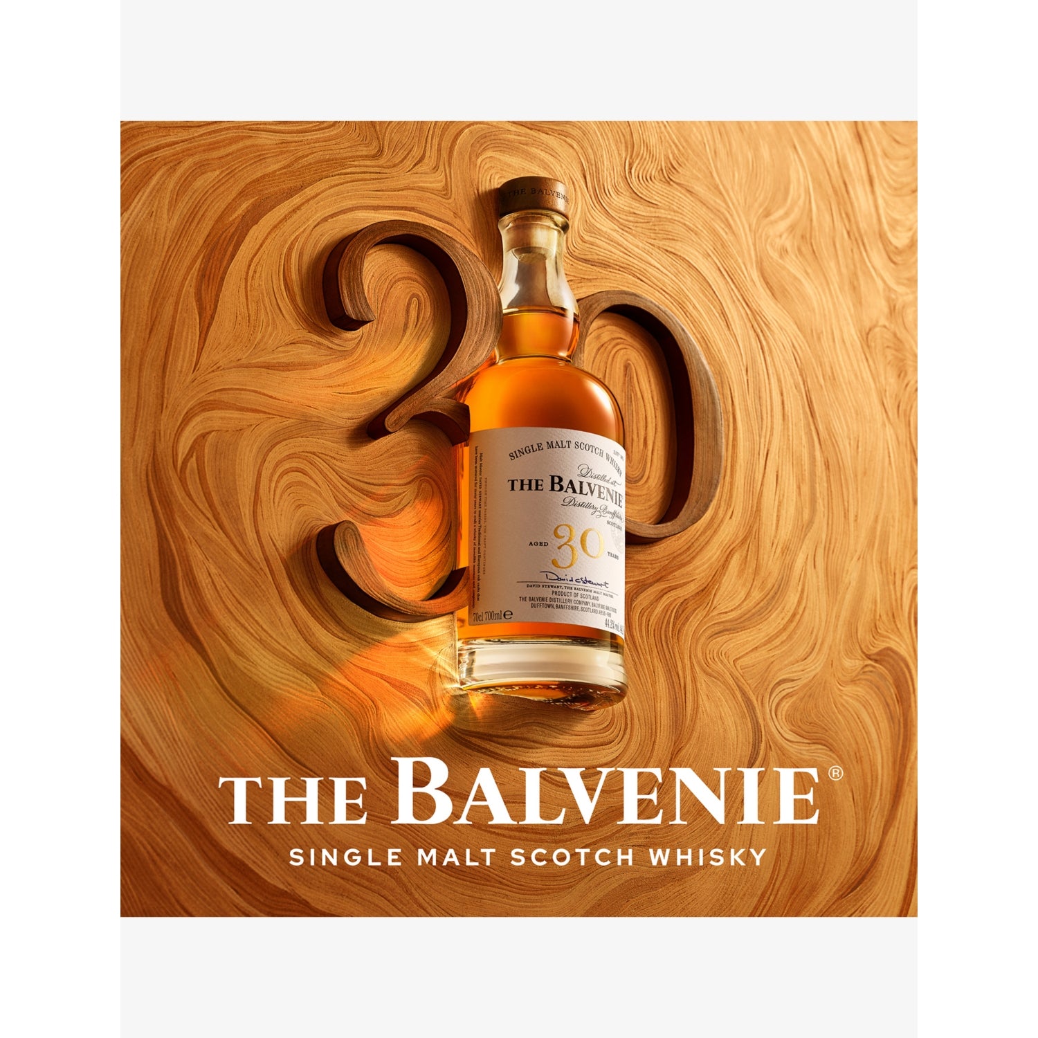 Balvenie 30-year-old single malt whisky 700ml - British product