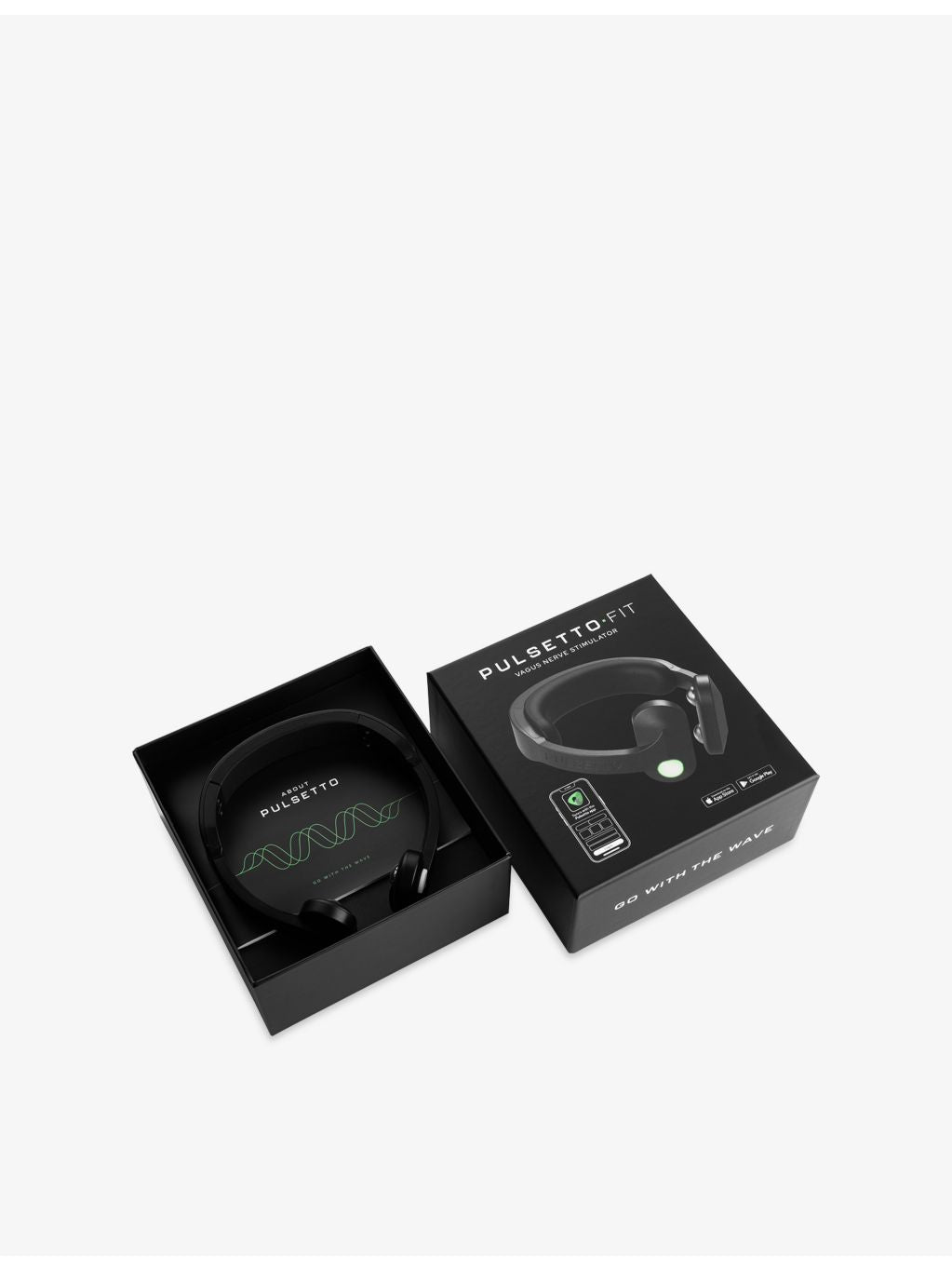 Pulsetto Fit wearable vagus nerve stimulator (British brand)