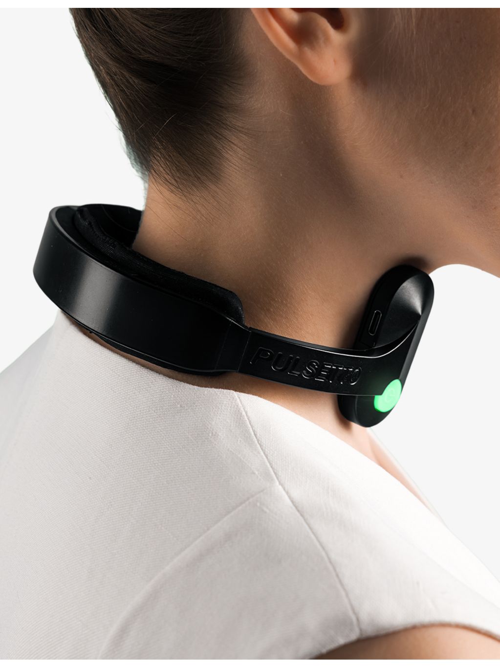 Pulsetto Fit wearable vagus nerve stimulator (British brand)